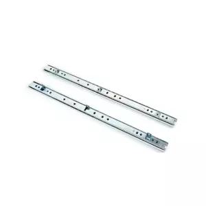 [블루마켓]가구부속 서랍레일 2단레일 날개형 27 350mm 서랍장레일 3단레일 서랍장레일교체 볼레일