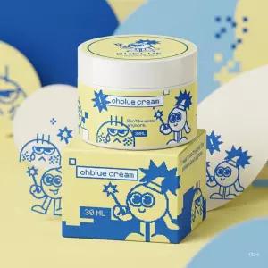1+1 오블루 크림 청소년 진정 파란크림 30ml