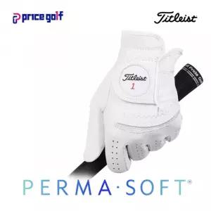(정품) 타이틀리스트 Perma-Soft 퍼마 소프트 남성용 왼손 골프장갑 (6668E)