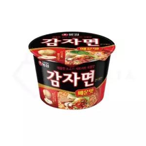 [농심] 감자면 매운맛 큰컵 92g 6개