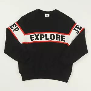 [롯데백화점]지프 지프 EXPLORE 라인배색 맨투맨 KP3TSU865