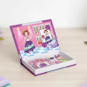 마그네틱 북 시리즈 (프린세스북) 공주 옷입히기 코디놀이 그림카드 자석퍼즐 꾸미기 인형놀이
