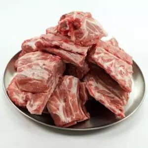 (한마음 미트) (냉동) 국내산 한돈 살밥 많고 부드러운 돼지등뼈 감자탕 뼈해장국 3KG (냉동)
