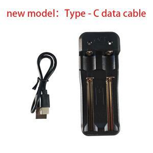 멀티 사이즈 원통형 18650 14430 리튬 이온 3.7V 배터리에 적합, 5V 입력 2 슬롯 USB 충전기