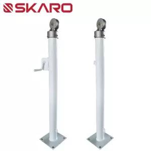 EK 스카로 족구 지주 FVJ-110F/ 앙카고정식/ 2개1조/ H110CM/ 실내외겸용/ 분체도장