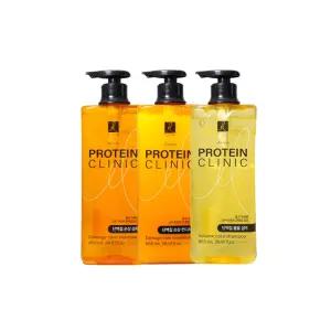 엘라스틴 아미노 프로틴 클리닉 단백질 손상 케어 샴푸/린스/ 볼륨샴푸 855ml