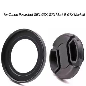 Canon Poweshot G5X G7X G7X Mark II G7X Mark III용 센터 핀치 렌즈 캡 RN-G7XM2 필터 어댑터