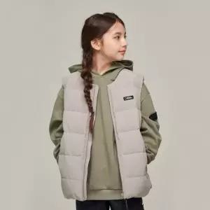내셔널지오그래픽 키즈 K244UDV920 헤론 경량 구스 베스트 BEIGE