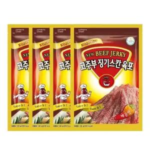 코주부 징기스칸 육포 매운맛 130g 4개