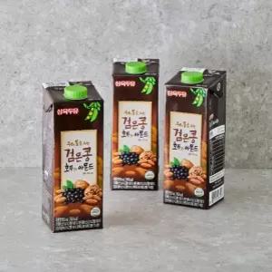 생활 삼육 간식 콩 삼육두유 검은콩 호두와 아몬드 950mLx6팩 두유 음료 서치A3