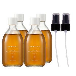 아로마티카 로즈마리 컨센트레이티드 에센스 100ml 4개 +전용펌프 2개