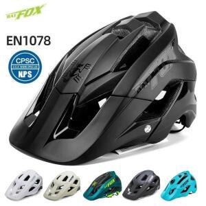 BATFOX MTB 사이클링 헬멧 통합 DH 산악 자전거 자전거 헬멧 안전 모자 스포츠 도로 자전거 경주 오프로드 헬멧 여성 남성