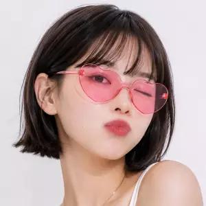 틴트 하트 안경(핑크) 선글라스 파티 이벤트 소품