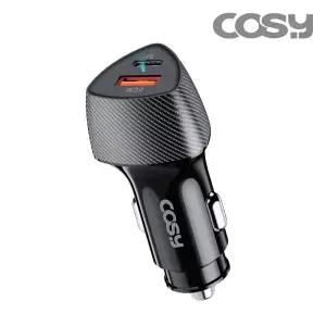 코시 63W 시거잭 초고속 차량용 충전기 PD QC3.0 퀵차지 2포트 CGR4152AT