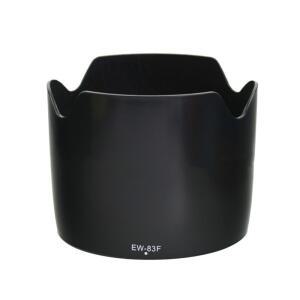캐논 EOS EF 24-70mm f/2.8L USM용 블랙 렌즈 후드 1개