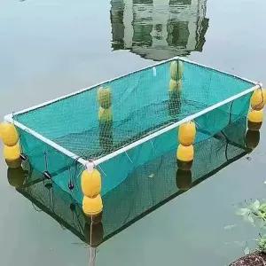 가두리 양식장 플로팅 어망 보관망 부표 사각 살림망 낚시 1.5x1x0.5m