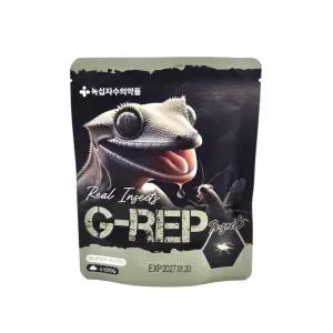 지렙 크레스티드 게코먹이 인섹트 100g 슈퍼푸드 녹십자수의약품 G-REP