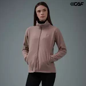 르까프 24FW 여성 아우터 플리스 자켓 핑크베이지