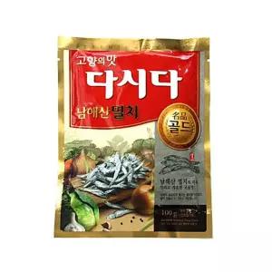 서치21 CJ백설 조미료 식품 멸치다시다100g 산들애 분말조미료 다시다 서치생활 생활