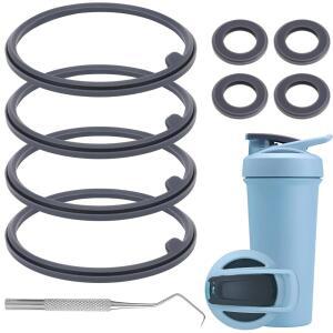 BLENDERBOTTLE STRADA 셰이커 컵용 YINORD 보틀 개스킷 교체용 스테인리스 물병와이어 위스크 개스킷 BLENDER BOTTLE PROTEIN SHAKER 플립 뚜껑과 호환