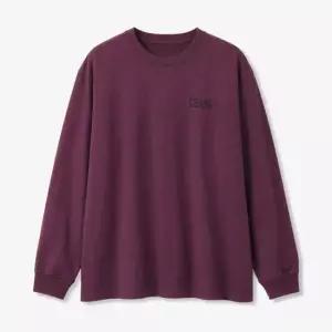 데우스 BEAMS LS CORDURA TEE DMF241601B-RHO) 빔스 코듀라 롱슬리브 티)