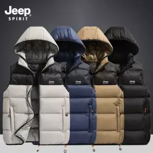 지프 JEEP SPIRIT 남녀공용 패딩조끼  아웃도어 패딩조끼 HX-8501
