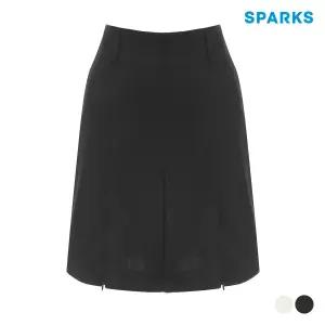 시크릿특가스팍스 여성 스판 지퍼 A라인 핀턱 미디 스커트 큐롯 SM3LCR001 427592