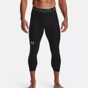 언더아머1361588-001 블랙 HeatGear ¾ 레깅스 편안한 운동복 7부 헬스 운... 1217164