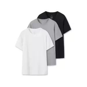 [백화점정품] 탑텐 공용) 코튼 베이직 반팔티 3PACK_MSF5TS3001 YBB713