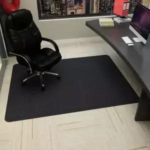 90x120cm 사무실 의자 매트 게임용 회전 용 미끄럼 방지 러그 바닥 보호대 책상 카펫 홈 오피스 침실 거실