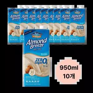 아몬드브리즈 언스위트, 950ml, 10개