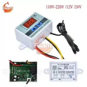 디지털 온도 조절기 마이크로 컴퓨터 수족관 수온 XH W3001 110V 220V 12V 24V