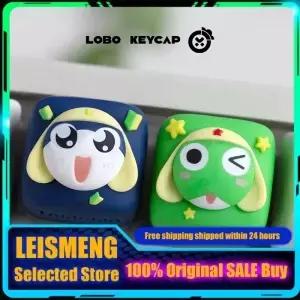 Keroro 테마 키캡 기계식 키보드 수지 귀여운 PC 게임 액세서리 선물 컬렉션
