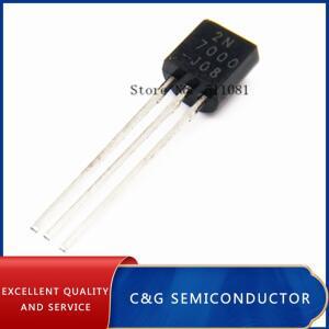 N채널 MOSFET TO-92  및 ROHS 20PCs-50PCs 2N7000