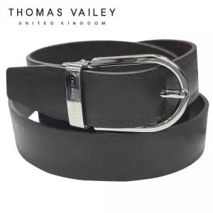 [토마스베일리][THOMAS VAILEY] 토마스베일리 이탈리안 레더 비조 벨트 블랙 AB058