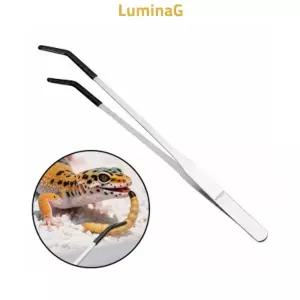 파충류 먹이 핀셋 25cm 롱 도마뱀 귀뚜라미 밀웜 급여