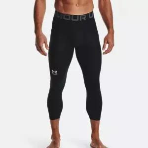 언더아머1361588-001 블랙 HeatGear ¾ 레깅스 편안한 운동복 7부 1235450