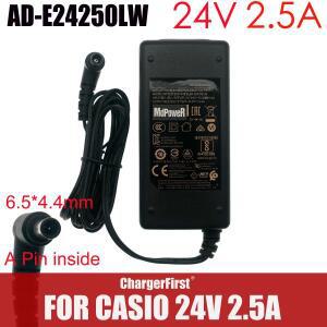 24V 2.5A 60W AD-E24250LW AC 어댑터 (카시오 AP-470, PX-A800, AP-650, PX-758, CT-X5000, Privia PX-850
