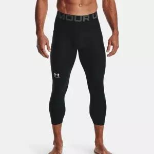 언더아머 1361588-001 블랙 남성 HeatGear ¾ 레깅스 편안한 운동복 7부 헬스 운동 런닝