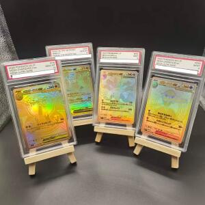 DIY 2025 PTCG 게임 일본어 버전 1ST 메가 루카리오 X 컬렉션 10포인트 등급 애니메이션 선물 장난감