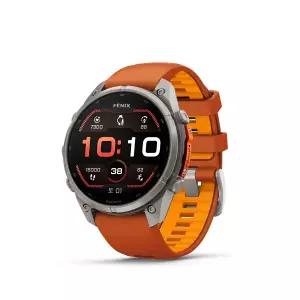 가민 피닉스 9 프로 GPS 프리미엄 아웃도어 스마트워치 어텀 오렌지 티타늄, 47mm