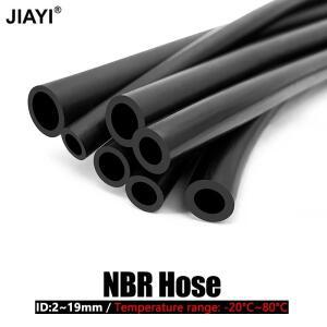 블랙 고무 호스 NBR 내유성 튜빙 ID2  3  4  5  6  7  8  910  11  18mm  5M 유연한 소프트 연료 탱크 파이