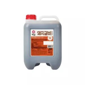 백설 돼지갈비 양념장10kg 업소용 대용량