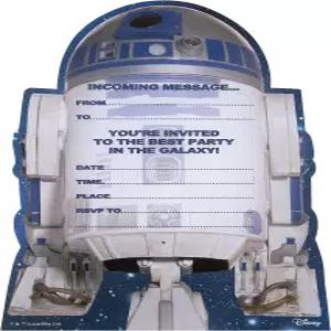 할마크 생일 파티 초대장 R2D2 디자인 20장 세트