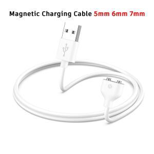 2핀 중앙 간격 5mm 마그네틱 충전 케이블 자석 흡착 USB (뷰티 기기 칫솔용)