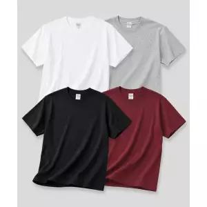 PRINTSTAR 14수 7.4oz 크롭 헤비웨이트 무지 반팔 티셔츠 4 COLOR
