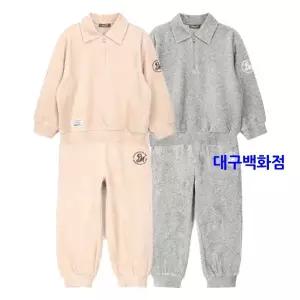 [대구백화점] [페리미츠]겨울 포인트 카라 집업 상하복 세트(P2545T113/P213)