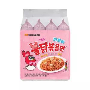 [롯데백화점]삼양식품 봉지라면 삼양 까르보 불닭볶음면 130g 16개