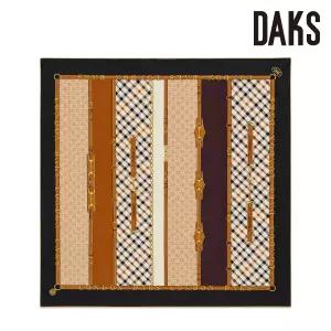 [백화점 홈쇼핑 정품] DAKS 사각 실크 스카프(핸드롤) FKN017