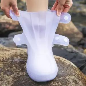 커버 신발 신는 레인 장화 신발위에신는장화 덧신장화실리콘신발 슈 덧신 위에 신발 실리콘